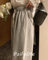 Banding lace pants(2color)
