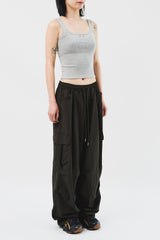 Jake String Cargo Pants (2color)