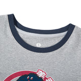 フューチャーフレンドスリムフィットTシャツメランジグレー