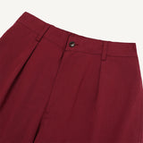 Fold Tuck Bermuda Pants
