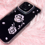 ローズフブキジェルハードスマホケース