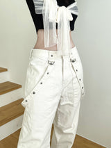 1100. Star eyelet cargo wide pt (2color)