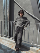 Bolide Washing Baggy Denim Pants