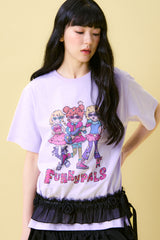 Funky Pals T-shirt [Light purple]