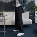 NOS119 Double Belt Non-Fade Denim Pants (XS ~ L)