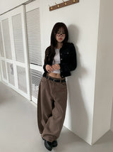 Lida バルーンフィットコットンワイドパンツ