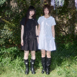 リボン ローライズ ミニワンピース(ブラック) F25QD821