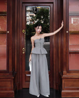 THE FANCE | Wide-leg long RUBY BEBE PANTS