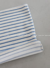 Stripe Ribbed Crop Tube Top