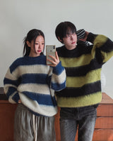 Ellic Brush Striped Knit