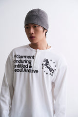 UNICORN HENRY NECK LONG SLEEVE IVORY