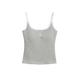 Sailor Line Stripe Sleeveless Top