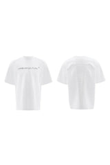 Spine Pleated Heavyweight Tee