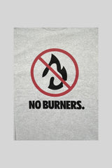 "NO BURNERS" L/S TEE(HE,GRAY)