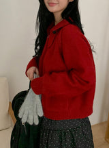 Hudley Pocket High Neck Knit Zip-Up Cardigan