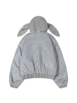 FLUFFY BUNNY JACKET (GRAY)