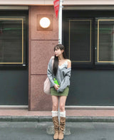 pain of lace sleeveless + over nt set