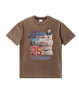 OC Bear Champ AQ Washed Tee (Brown)