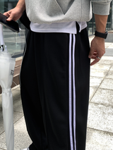 Kuiper Daily Double Row Track Banding Wide Pants