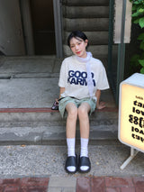 カルマロゴオーバー半袖Tシャツ (3c)