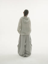 By hood check shirt -3C