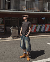 ケニー テンセル クロップ ショートスリーブ Tシャツ