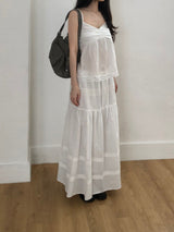 Lia lace long skirt (one color)