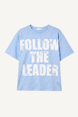Leader Printed Slub T-shirt