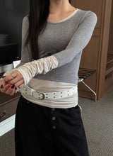 Button cotton wide pants(4color)