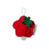 (made) tomato star light bulb keyring