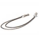 SVC-502 The Boyz New wore Antique Silver Double Keychain