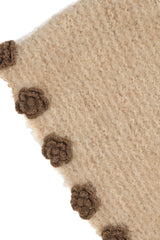 Boucle Flower Bonnet [Beige]