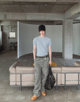 Berken Multi-Pocket Wide Cargo Pants