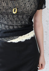 WAVE BOAT-NECK TOP