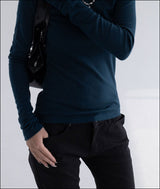 Shopy tencel wool long sleeve
