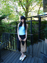 flower lace beanie