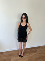 disco sequin skirt