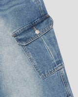 Baren Dart Wide Cargo Jeans