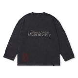 ピグメントMLロングスリーブ チャコール