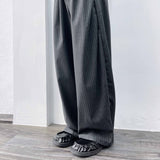 Retro Stripe Wide Trousers