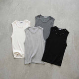 Metallic Structured Knit Tank