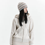 C HAIRY BEANIE_LIGHT BLUE