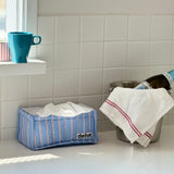 Stripe Tissue Basket