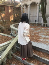 チノコットンスカート