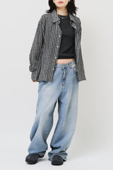 (W) Misty String Wide Denim (2color)