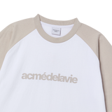 25SS コネクトロゴラグランショートスリーブTシャツ ブ エッセンシャルベージュ