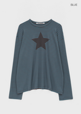 [MADE] ラクトストライプ長袖Tシャツ