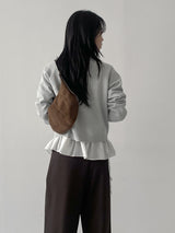 Viscose Raglan Round Neck Cardigan