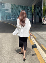 Baren Trench Half Coat Bomber Jacket