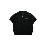 26SS WOMAN ベーシック半袖カラーニット